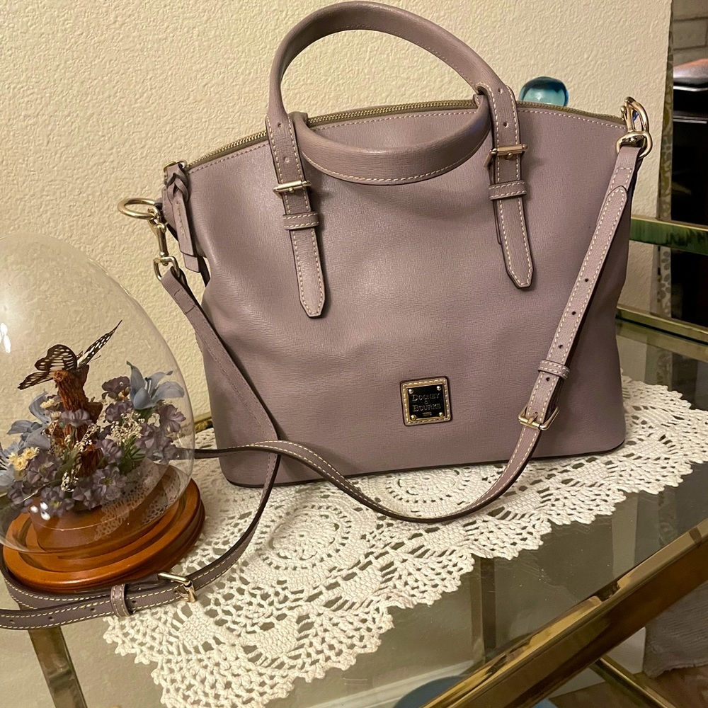 Dooney & Bourke Lavender Satchel Bag